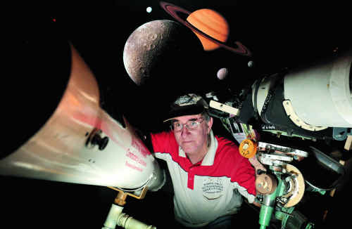 Owen Bennedick of the Yandina observatory.